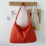 Wholesale Casual Women Sports Large Capacity Travel Shoulder Canvas Bag - Image 8