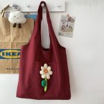 Wholesale Women Fashion Floral Print Large Capacity Canvas Tote Bag - Image 8