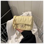 Wholesale Simple And Fashionable Embroidered Rhombic Chain Crossbody Bag - Image 9