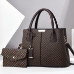 Women Fashion Printed Large Capacity Handbag Bag Set - Image 7