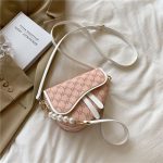Wholesale Women Fashion Casual Printed Saddle Crossbody Bags - Image 8