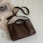 Wholesale Women Fashion Casual Solid Color Large Capacity Crossbody Bag - Image 7