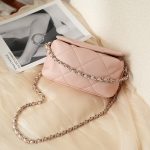 Wholesale Women Fashion Casual Solid Color Rhomboid Chain Crossbody Bag - Image 7