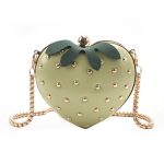 Wholesale Fashion Strawberry Heart Chain Crossbody Bag - Image 8