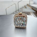 Wholesale Mini Square Acrylic Round Fashion Crossbody Rhinestone Bag - Image 7