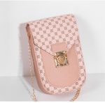 Women Fashion Flip Lock Rectangular Chain Crossbody Bag - Image 8