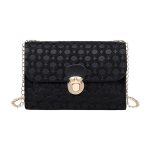 Wholesale Women Fashion Embossed Flap Lock Square Chain Crossbody Bag - Image 8