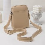 Wholesale Simple Fashionable Soft Leather Pu Mobile Phone Crossbody Bag - Image 8