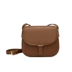 Women Casual Solid Color Flap Saddle Crossbody Bag - Image 7