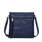 Wholesale Women Autumn Retro Tassel Double Zipper Bag - Image 4
