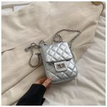 Summer Rhomboid Embroidery Mini Crossbody Bag - Image 8