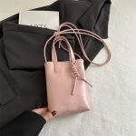 Wholesale Fashion Simple Solid Color Mobile Phone Messenger Bag - Image 8