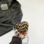 Wholesale Women Fashion Leopard Heart-Shaped Mini Chain Crossbody Bag - Image 7