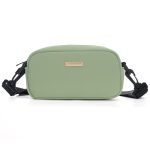 Women Fashionable Simple Solid Color Square PU Crossbody Bag - Image 7