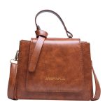 Wholesale Women'S Fashion Autumn Winter Retro PU Strap Small Square Crossbody Bag - Image 11