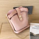 Wholesale Women Fashion Casual Transparent Bucket Crossbody Bag