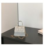 Wholesale Fashion Solid Color Chain Mini Crossbody Bag - Image 8