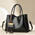 Women Fashion Casual Solid Color Pendant Handbag - Image 5