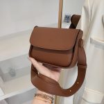 Wholesale Women Fashion Solid Color Square Flap Mini PU Crossbody Bag - Image 8