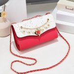 Wholesale Stylish Sequin Square Chain Trim Crossbody Bag - Image 8