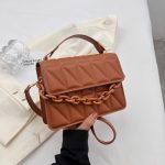 Wholesale Fashion Retro Small Square Handbag Rhomboid Chain Bag - Image 8