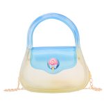 Wholesale Women Fashion Creative Macaron Transparent Chain Mini Crossbody Jelly Bag - Image 8