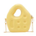 Wholesale Women Fashion Creative PVC Mini Chain Crossbody Jelly Bag - Image 8