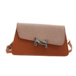 Wholesale Women Fashion Flap H Lock Crossbody Bag - Image 7