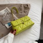 Wholesale Women Chic Flap Buckle Design Solid Color PU Crossbody Bag - Image 9