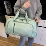 Wholesale Fashion Casual Solid Color Large Capacity Detachable Fitness Travel Duffle Bags - Image 8