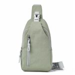 Wholesale Men'S Fashion Casual Solid Color Portable Chest Bag - Image 8