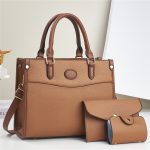 Wholesale Women Fashion Casual Bag Large-Capacity Handbag Three-Piece Set - Image 5