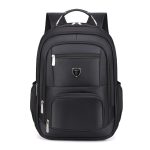 Men Leisure Outdoor Office Commuter Solid Color Oxford Big Backpacks Bag - Image 8