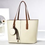 Wholesale Women Casual Solid Color Large Capacity Handbag - Image 2
