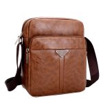 Men Casual Versatile PU Crossbody Bag - Image 7