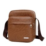 Men Casual Versatile PU Crossbody Bag - Image 6