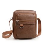 Men Casual Versatile PU Crossbody Bag - Image 5