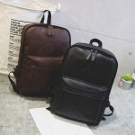 Casual Men Travel Bag Large Capacity Pu Leather Backpack - Image 8