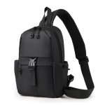 Men Leisure Sports Commuter Chest Bag - Image 8
