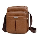Men Fashion Casual Business PU Crossbody Bag - Image 6