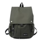 Wholesale Unisex Casual Breathable Waterproof Solid Color Pu Backpack - Image 6