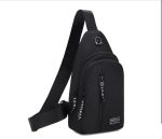 Men Fashion Double Zipper Waist Chest Bag - Image 10