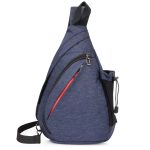 Wholesale Men Casual Sports Large Capacity Multifunctional Crossbody Chest Bag - Image 8