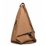 Men Leisure Sports Commuter Solid Color Canvas Backpacks Bag - Image 6
