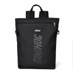 Men Leisure Sports Commuter Solid Color Canvas Backpacks Bag - Image 9