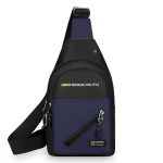 Wholesale Men Fashion Casual Commuter Oxford Chest Bag - Image 8