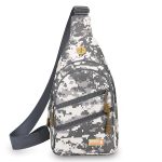 Wholesale Men Fashion Casual Commuter Camouflage Canvas Chest Bag - Image 8