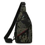 Wholesale Men Fashion Casual Commuter Camouflage Nylon Chest Bag - Image 6