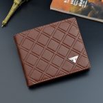 Wholesale Men Simple Casual Diamond Multi-Card Square Wallet - Image 8