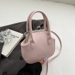 Wholesale Women Fashion Solid Color Square Shell Handbag - Image 7